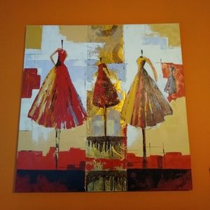 Beautiful Ballerina's Dancing Painting